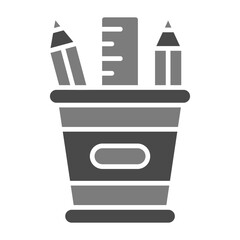 Pencil holder Icon