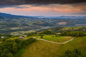 Wieża Ślimak, Wola Krogulecka, Małopolska, Poland, Lato 24 © Maciej G. Szling