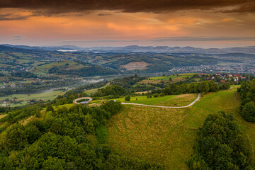 Wieża Ślimak, Wola Krogulecka, Małopolska, Poland, Lato 24 © Maciej G. Szling