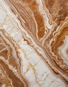 High-Resolution Terra Rossa Marble Polished Surface with Earthy Tones, White and Gold textured background, wallpaper, marble, glossy tiles
