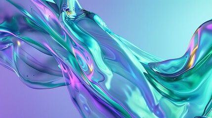 Liquid abstract canvas infused with ultraviolet euphoria and calming jade colors, captured in precise HD detail amidst a backdrop of minimalistic design elements.