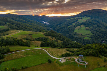 Wieża Ślimak, Wola Krogulecka, Małopolska, Poland, Lato 24 © Maciej G. Szling