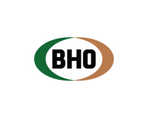 BHO logo design vector template. BHO