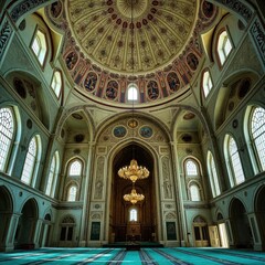 Obraz premium interior of the cathedral or mosque