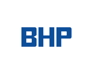 BHP logo design vector template. BHP