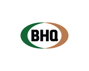 BHQ logo design vector template. BHQ