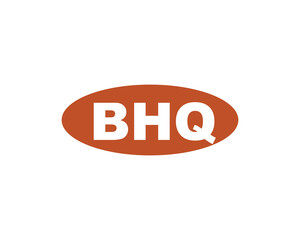 BHQ logo design vector template. BHQ