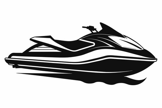 Jet Ski clip art preview