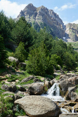 river in the mountains
