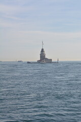 lighthouse in the sea