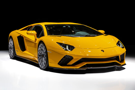 Lamborghini Aventador S sports car 