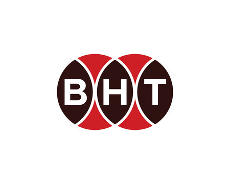 BHT logo design vector template. BHT