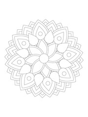 Flower coloring pages for kides