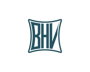 BHV logo design vector template. BHV