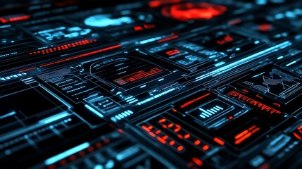 Obraz premium Time Capsule with Digital Archive and Futuristic Memory Preservation Systems