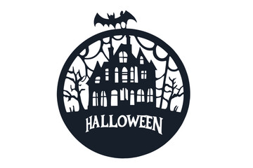 Halloween sign vector 