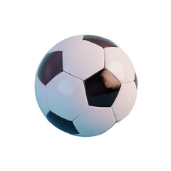 Obraz premium soccer ball isolated on white