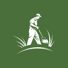Gardener Vector Logo | Simple and Minimalist Design