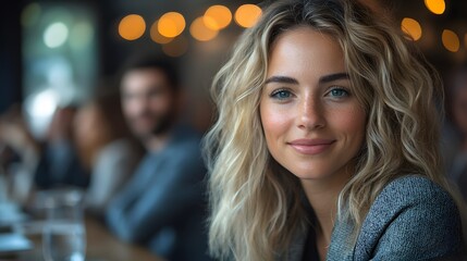 Professionals engaging in a video conference from different locations.