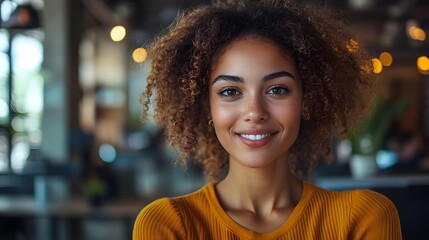 Professionals from various industries engaged in a video call in a modern shared office.