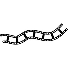 Fototapeta premium Film Roll Element