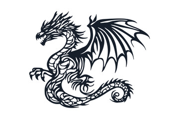 Cricut Dragon  vector