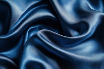 Fototapeta premium Abstract Blue Fabric with Serrated Texture
