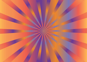 abstract background with rays. abstract gradient color comic book background.