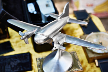 Metal airplane model
