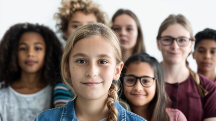 Obraz premium Diverse Group of Young Friends