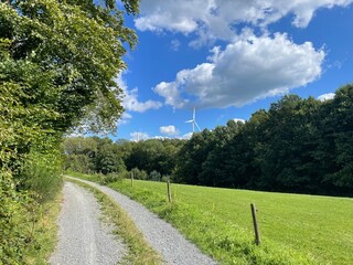 Wandern Hennetalsperre Sauerland Meschede Deutschland