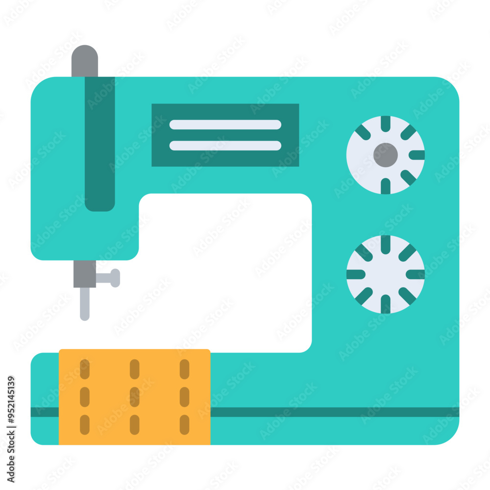 Canvas Prints sewing machine icon