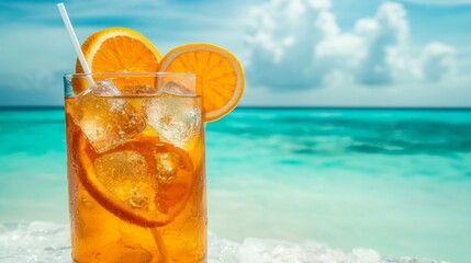 Refreshing Citrus Drink by Turquoise Sea