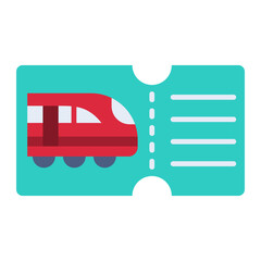 Train ticket Icon