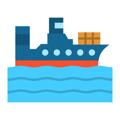 Cargo ship Icon