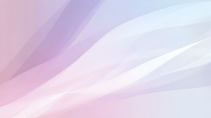 Naklejka premium Elegant and minimalist slide background design featuring soft muted tones of lavender light blue and warm white The center space is left blank