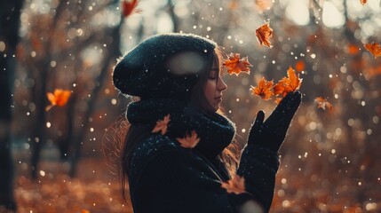 An incredibly beautiful and fashionable trend for autumn and winter, showcasing chic and sophisticated styles with rich textures, warm tones, and luxurious layers, perfect for embracing the season's e