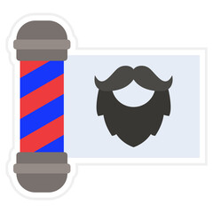Barber sign Icon