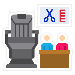 Barber clients Icon