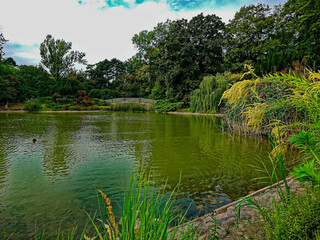 Fototapeta premium Prince Józef Poniatowski Park in Łódź.