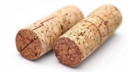 grape wine cork closeup view