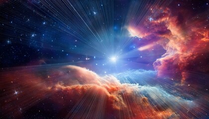 abstract universe and nebulas