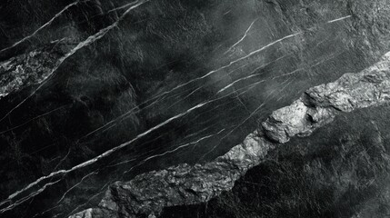 Gray marble with delicate white veins