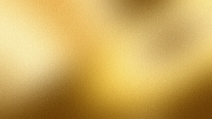 Grainy texture gold background. Abstract luxury background. Horizontal background.