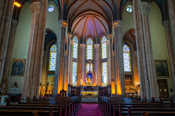 Fototapeta premium Türkiye. Istanbul. The nef of Church of Saint Anthony of Padua