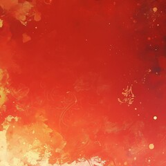 Vibrant 2025 Lunar New Year Abstract: AI-Generated Red and Gold Textured Background for Chinese Spring Festival. Elegant Minimalist Design with Festive Anime-Style Elements, Perfect for Cultural Marke