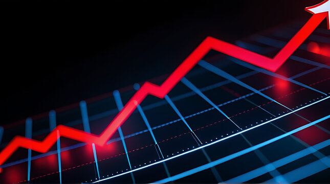 dramatic bitcoin price chart showing steep decline red indicators