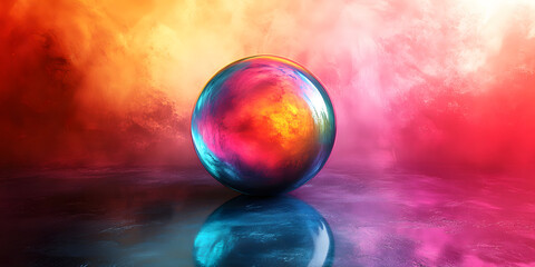 color sphere background