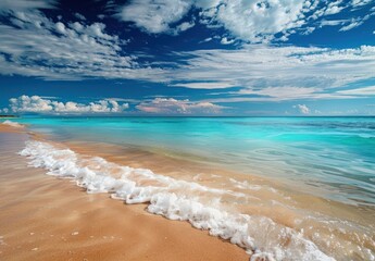 Azure Waters and Sandy Shores: A Tropical Paradise