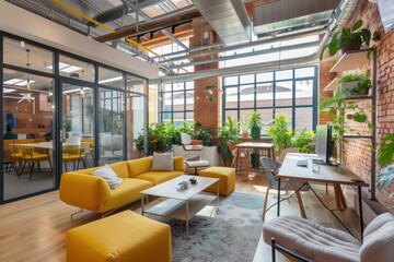 Modern Loft Office Interior Design